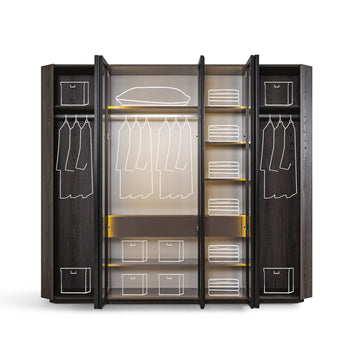 Paris Bedroom Set - Wardrobe