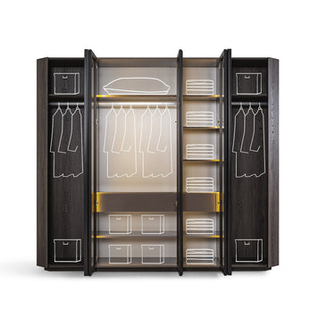 Paris Wardrobe by DecoPix