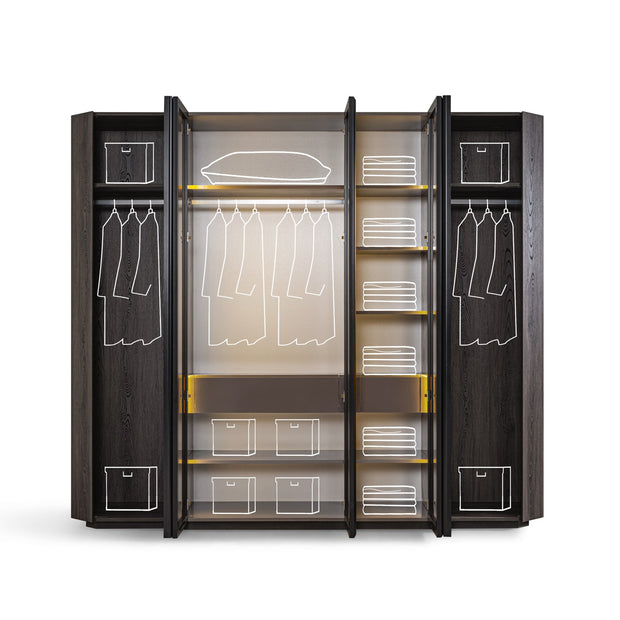 Paris Wardrobe by DecoPix
