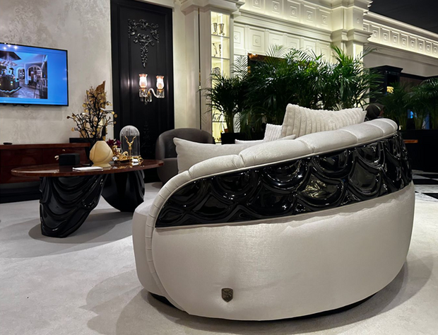 Toscana Sofa - A refined silhouette, made for contemporary living.