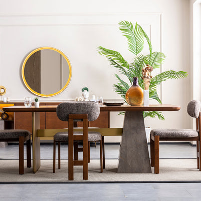 Tavira dining table and chair detail