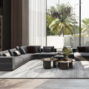 Velantee luxury modular corner sofa by DecoPix
